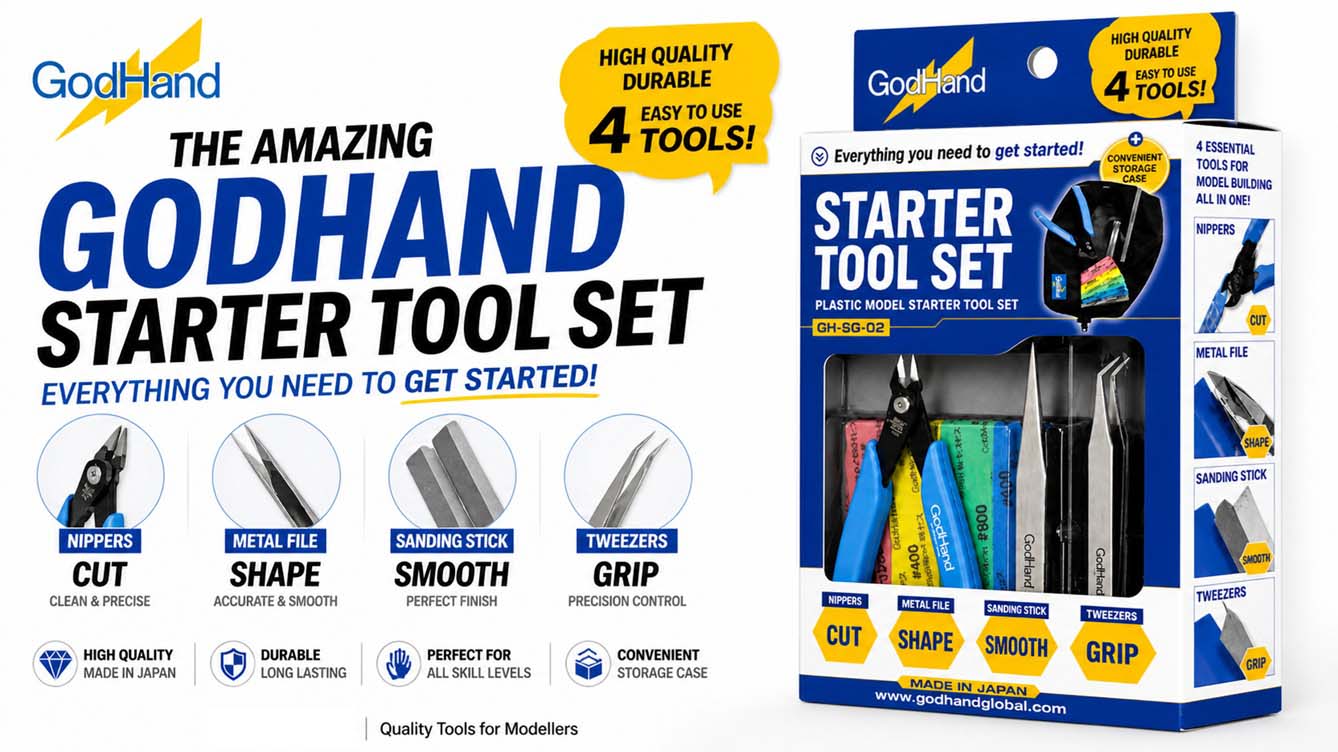 GodHand Starter Tool Set - Made In Japan # SG-02