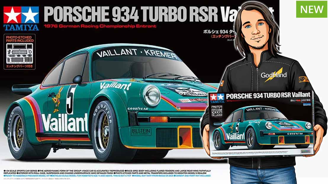 Tamiya 1/24 PORSCHE 934 TURBO RSR Vaillant # 24334