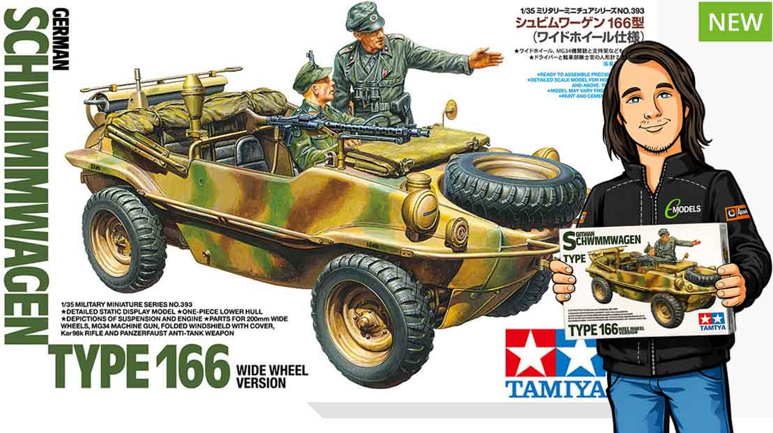 Tamiya 1/35 Schwimmwagen T166 WW # 35393