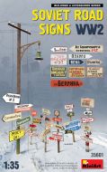 Miniart 1/35 Soviet Road Signs WWII # 35601