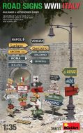 Miniart 1/35 Road Signs WWII Italy # 35611
