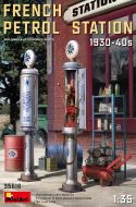 Miniart 1/35 French Petrol Station 1930-10940's # 35616