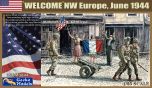 Gecko Models 1/35 US Paratroopers "WELCOME"  NW Europe, June 1944 # 0044