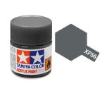 Tamiya 10ml Metallic Grey acrylic paint # XF-56