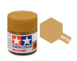 Tamiya 10ml Desert Yellow acrylic paint # XF-59