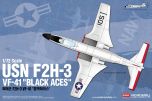 Academy 1/72 McDonnell F2H-3 Banshee USN VF-41 "Black Aces" # 12548