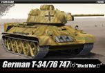 Academy 1/35 T-34 747(r) German Version # 13502