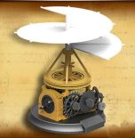 ACADEMY DA VINCI HELICOPTER SNAP MODEL KIT #18159