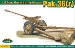 Ace 1/72 Pak.36(r) 7.62cm. German field gun # 72571