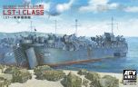 AFV Club 1/350 U.S. Navy LST-1 Class (Type II) WW2 Landing Ship, Tank New tooling # 73515