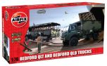 Airfix 1/76 Bedford QLT and Bedford QLD Trucks # 03306 - Plastic Model Kit