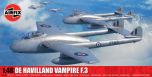 Airfix 1/48 De Havilland Vampire F.3 # 06107A