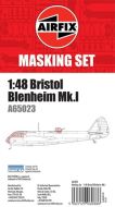 Airfix 1/48 Masking Set - Bristol Blenheim Mk.I # 65023