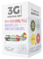AK Interactive 3rd Gen Spanish Civil War Republican Aircraft Colours # 11713