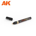 AK Interactive Metallic Liquid Marker – Old Bronze # 1303