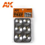 AK Interactive Six Well Palette Tray # 9014