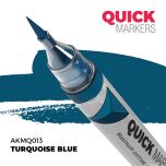 AK Interactive Quick Marker - Turquoise Blue # 013