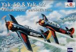 A-Model 1/72 Yakovlev Yak-50 and Yakovlev Yak-52 # 72179