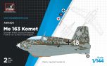 Armory 1/144 Messershmitt Me 163b Komet # 14504