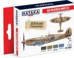 Hataka RAF in Africa acrylic paint set # AS08