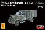 Attack Kits 1/72 Opel Blitz (Type 2,5-32) Plateau (flatbed truck) high-sided # 72951