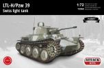 Attack Kits 1/72 LTL-H/Pzw.39 Swiss Light Tank # 72960