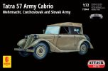 Attack Kits 1/72 Tatra 57 Army Cabriolet # 72964