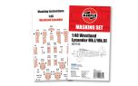 Airfix 1/48 Westland Lysander Masking Set (Designed to fit AFX07116 kits) # 65008