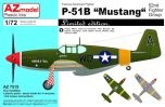 AZ Model 1/72 North-American P-51B Mustang 52nd FG # 7515