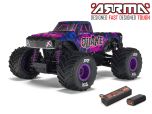 Arrma 1/16 QUAKE GROM 4X4 RTR Monster Truck Purple # 2137T3
