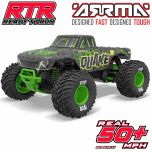 Arrma 1/10 QUAKE 223S DSC 2WD RTR Brushless Monster Truck Green # 3537T2