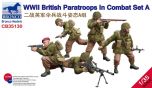 Bronco Models 1/35 WWII British Paratroops In Combat Set A # 35130