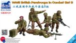 Bronco Models 1/35 WWII British Paratroops In Combat Set B # 35131