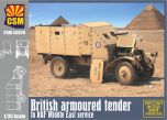 Copper State Models 1/35 British Armoured Tender in RAF Middle East Service # 35020