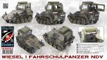 Ding-Hao Hobby 1/35 German Army Wiesel 1 Fahrschulpanzer NDV Driver Training Tank # 96012