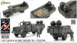Ding-Hao Hobby 1/35 Büssing NAG L4500S with EMC Sea Mines & Bonus Resin Figure # 96004