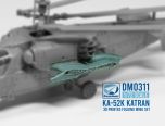 Dream Model 1/72 Kamov Ka-52k 3d Printed Folding Wing Set # 0311
