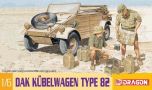 Dragon 1/6 DAK/Afrika Korps Kubelwagen Type 82 # 75021