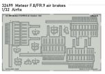 Eduard 1/32 Gloster Meteor F.8/FR.9 Air Brakes  # 32499