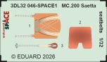 Eduard 1/32 Macchi C.200 Saetta Seatbelts Space Set # 32046