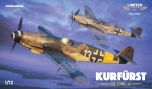 Eduard kits 1/72 Messerschmitt Bf-109K-4 Kurfurst Dual Combo Limited Edition # 2155