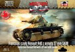 First To Fight Kits 1/72 French Renault R40 Tank with SA38 Gun # 119