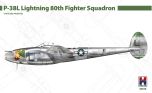 Hobby 2000 1/48 Lockheed P-38L Lightning 80th Fighter Squadron # 48028