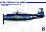 Hobby 2000 1/72 Grumman TBF/TBM-1C Avenger Oct. 1944 # 72010