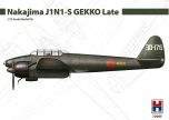 Hobby 2000 1/72 Nakajima J1N1-S Gekko Late Version # 72085