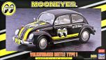 Hasegawa 1/24 VW Volkswagen Beetle TYPE 1 'MOONEYES' # 20338