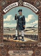 HAT Industrie 28mm Napoleonic Prussian Landwehr (Marching) # 2001