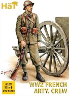 HAT 1/72 WWII French Artillery Crew # 8162