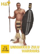HAT 1/72 Unmarried Zulu warriors # 8316