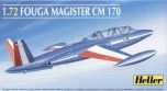 Heller 1/72 Fouga Magister CM.170 # 80220 - Plastic Model Kit